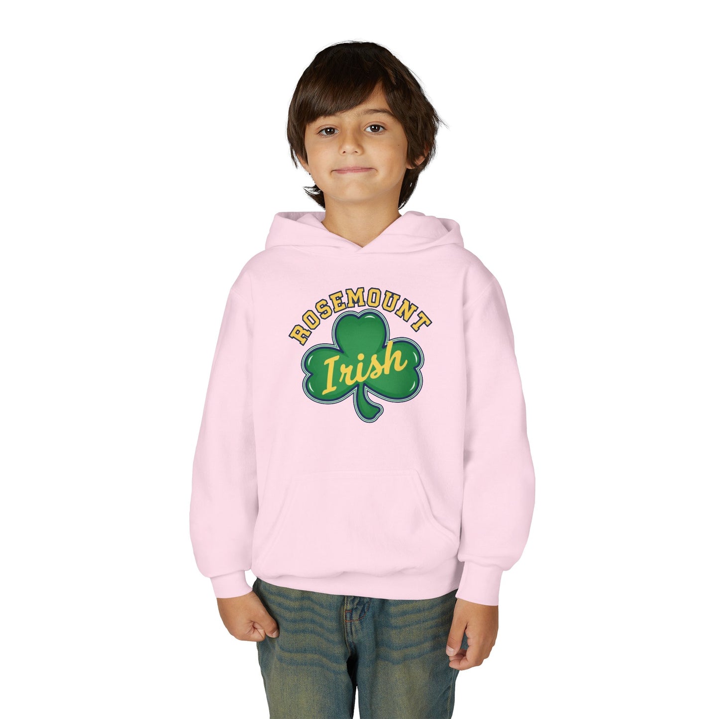 Rosemount Irish Youth Heavy Blend Hoodie - Cozy & Stylish Sweatshirt for Kids