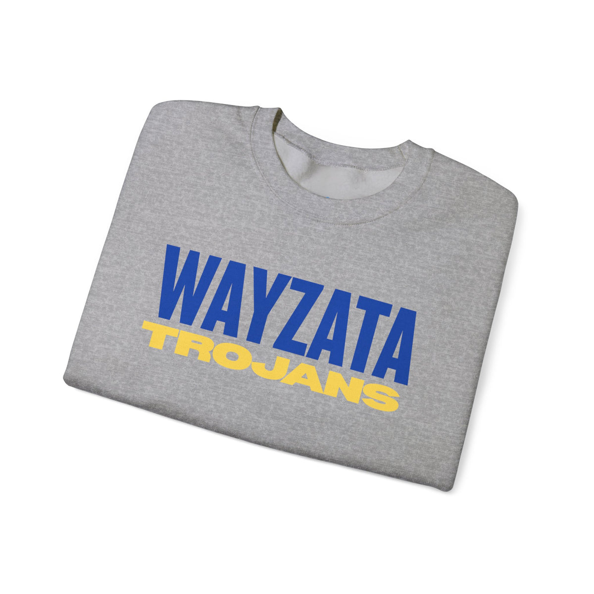 Wayzata Trojans Sweatshirt – Crewneck School Spirit Pullover