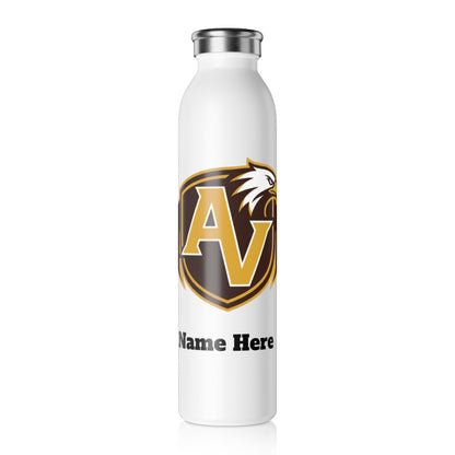 Apple Valley Eagles Slim Water Bottle —  Stainless Insulated Bottle