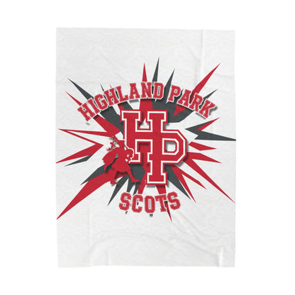 Saint Paul Highland Park Cozy Velveteen Plush Blanket