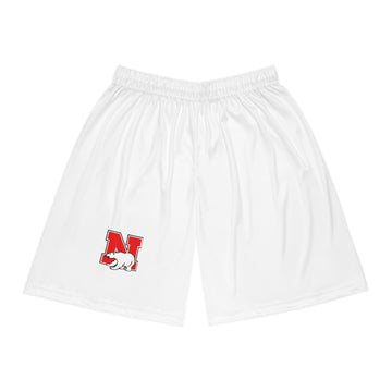 North Saint Paul Polars Men's Basketball Shorts with Logo