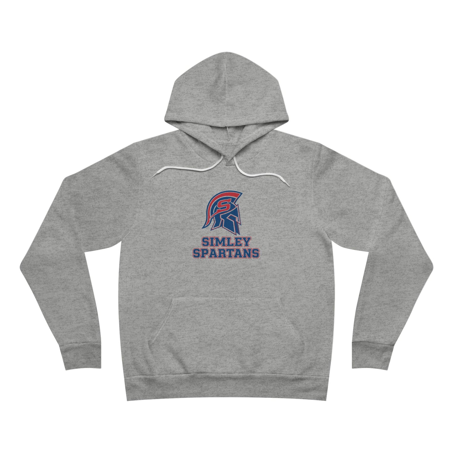 Simley Spartans Script Hoodie — Cozy Retro Logo Pullover
