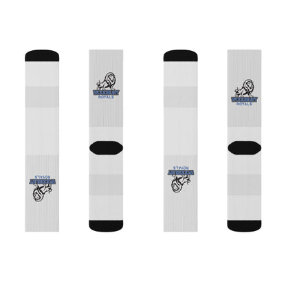 Woodbury Royals Sublimation Socks