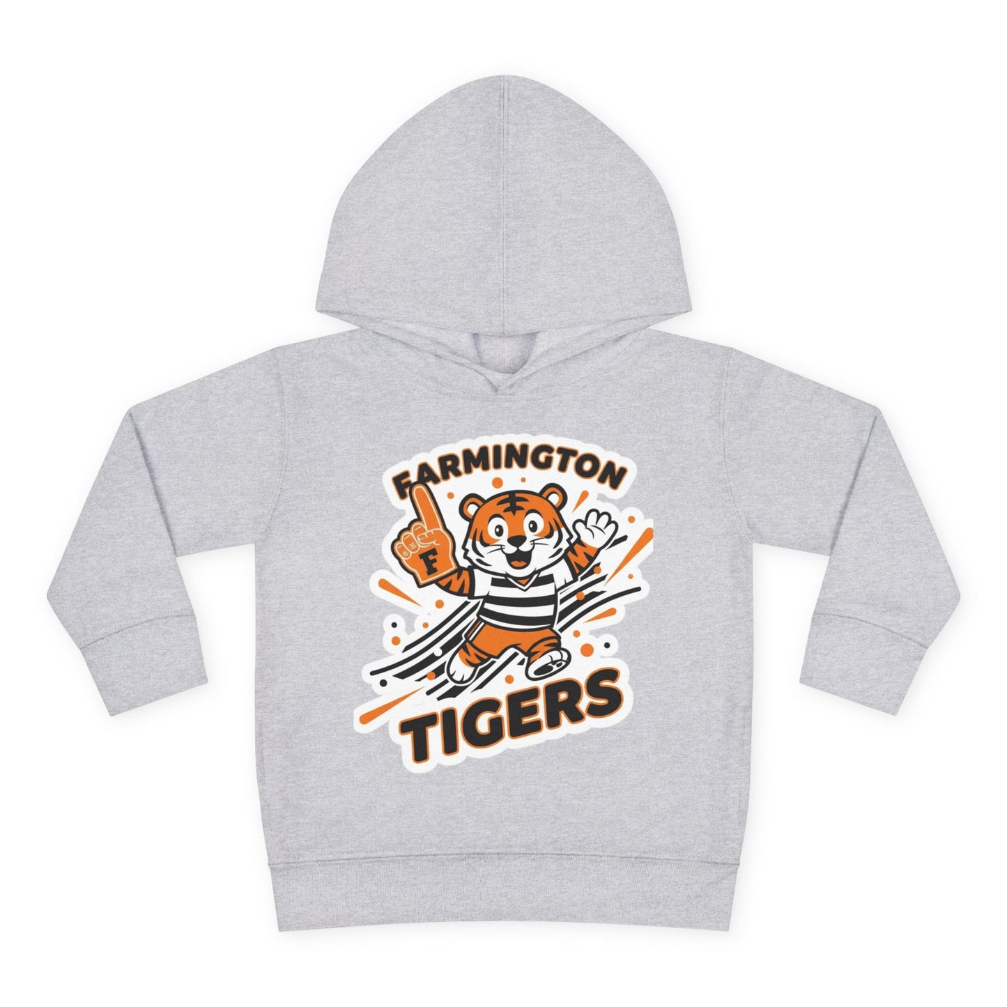 Farmington Tigers Toddler Pullover Fleece Hoodie