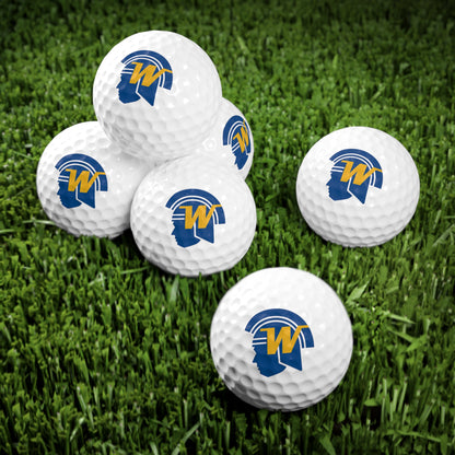 Wayzata Trojans Golf Balls - Set of 6