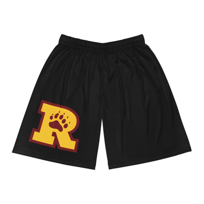 Minneapolis Roosevelt Teddies Men's Black Basketball Shorts