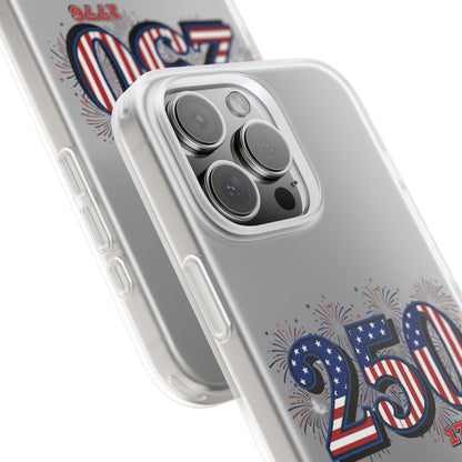 American Flag iphone case 250th Anniversary Fireworks
