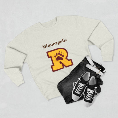 Minneapolis Roosevelt Teddies Unisex Crewneck Sweatshirt | Cozy School Spirit Apparel