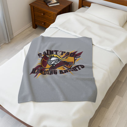 Saint Paul Harding Knights Velveteen Plush Blanket - Cozy Comfort for Home or Game Days