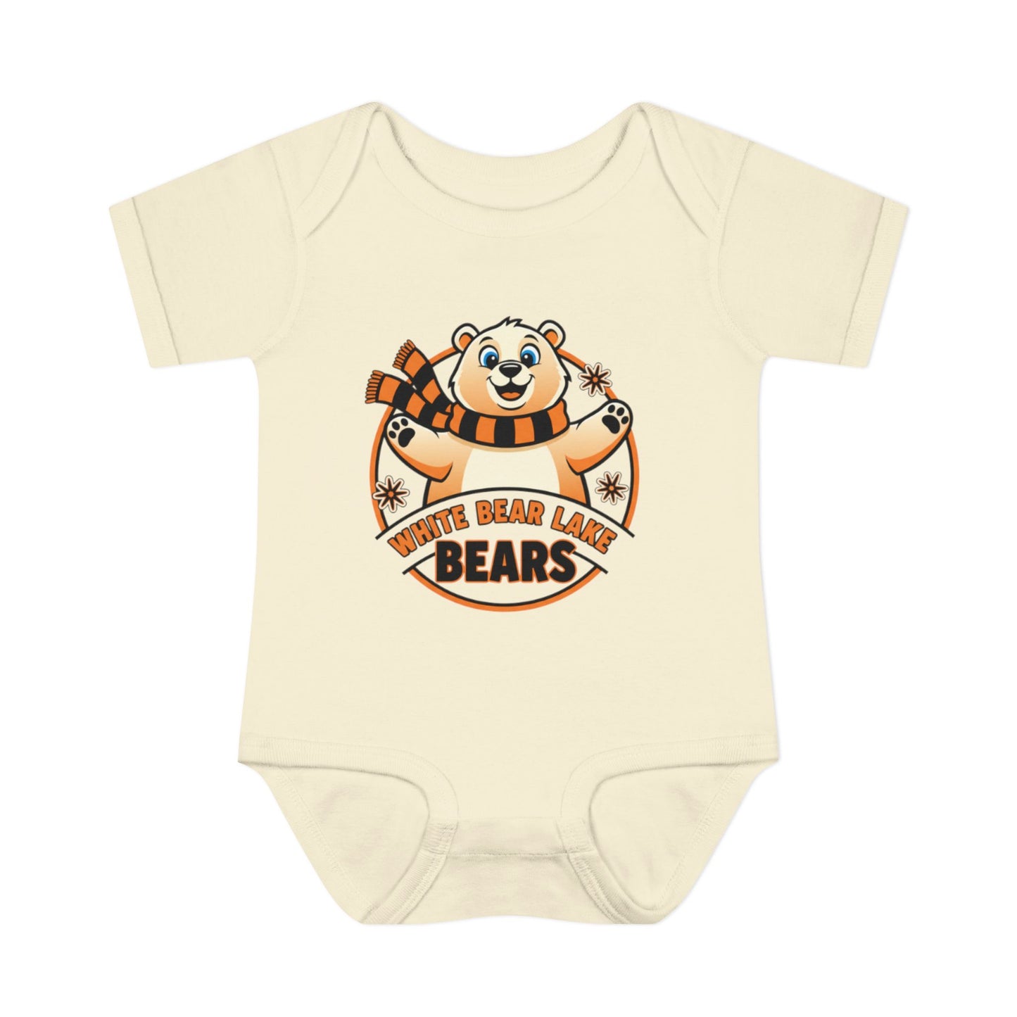 White Bear Bears Onesie