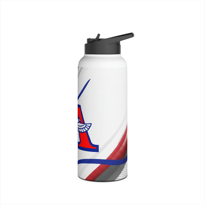 Robbinsdale Armstrong Falcons Water Bottle – Red, White & Blue Stainless Steel Bottle