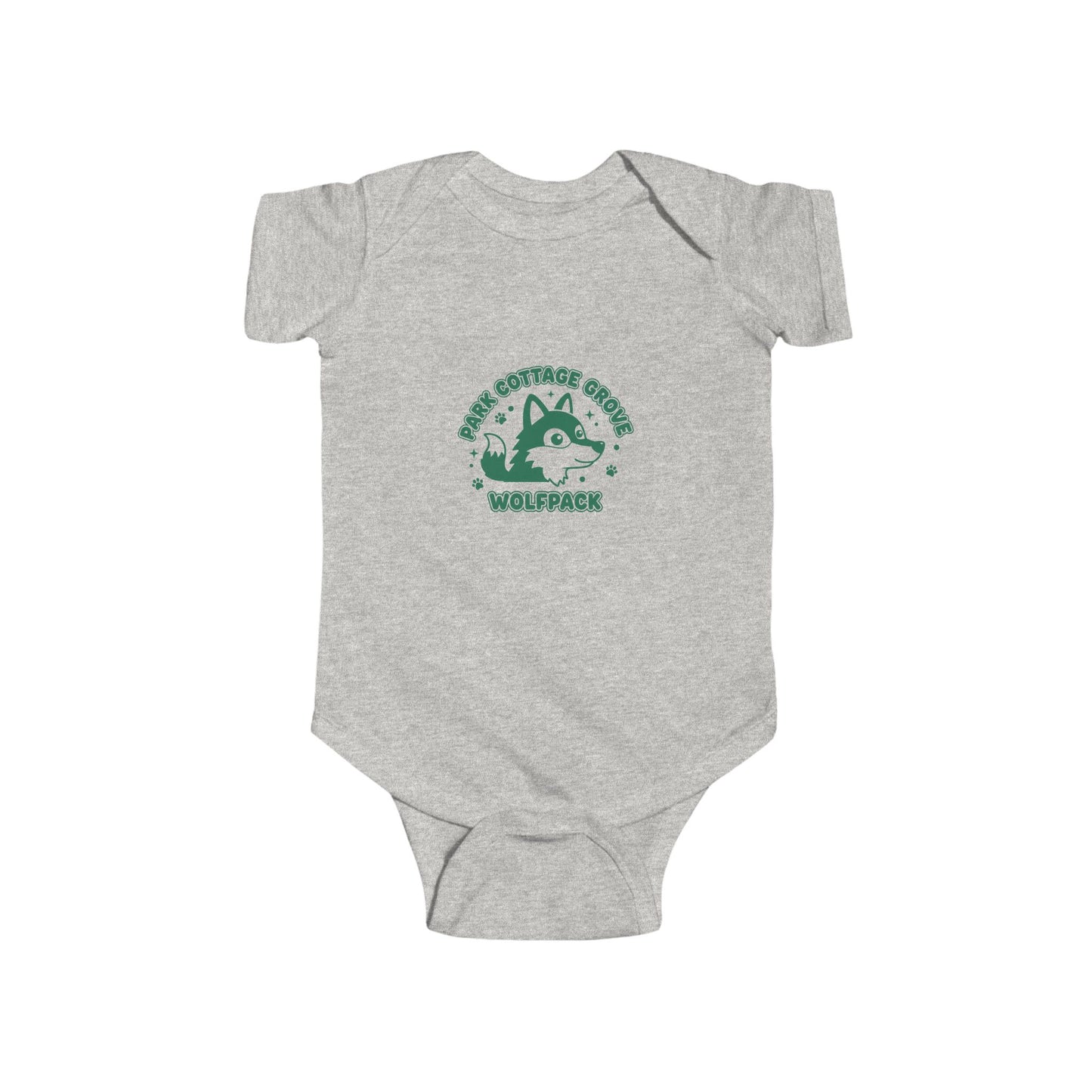 Park Wolfpack Infant Bodysuit - Cute Baby Apparel for Little Fans