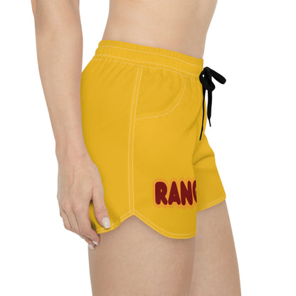 Forest Lake Rangers Yellow Women's Casual Shorts
