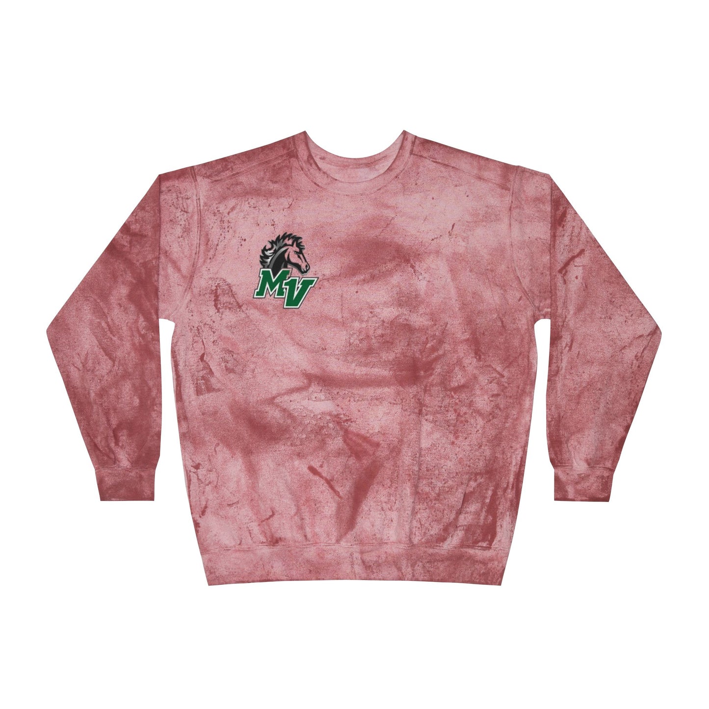 Mounds View Mustangs Color Blast Unisex Crewneck Sweatshirt