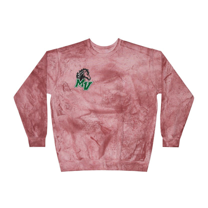 Mounds View Mustangs Color Blast Unisex Crewneck Sweatshirt