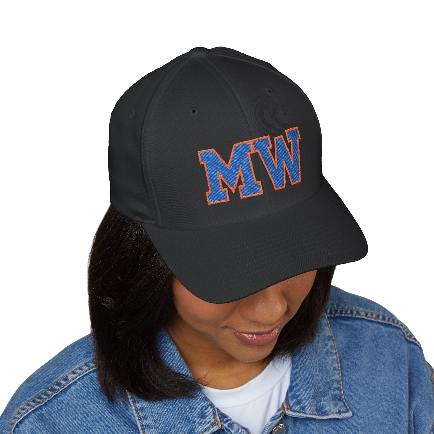 Minneapolis Washburn Millers MW Embroidered Closed-Back Cap