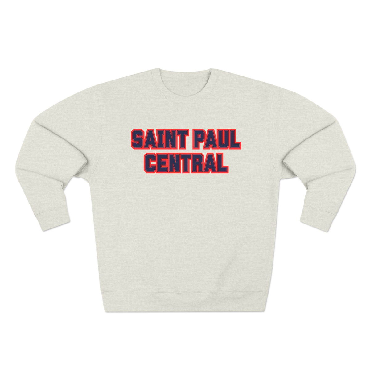 St. Paul Central Minutemen Unisex Crewneck Sweatshirt with Minimalist Design
