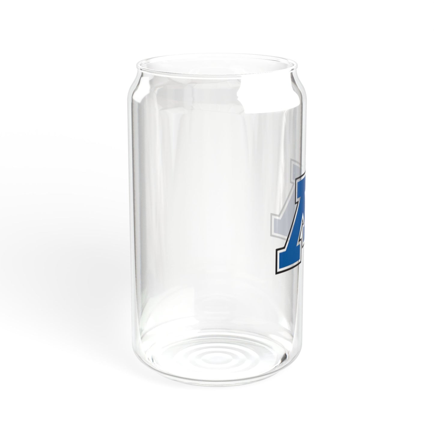 Minnetonka Skippers Stylish 16oz Sipper Glass with Bamboo Lid - Ideal for Home and Outdoor Use
