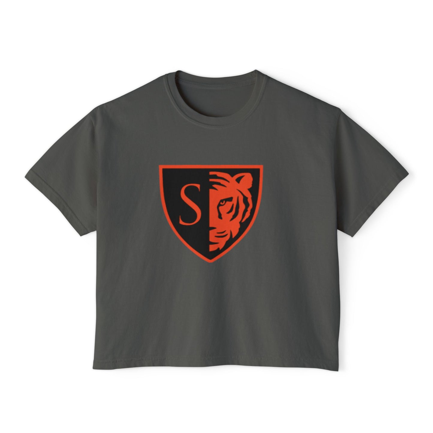 Trendy Women's Boxy Tee with Minneapolis South Tigers Design