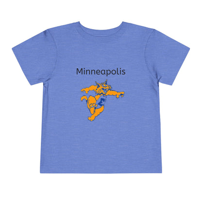 Minneapolis Edison Tommies Toddler Short Sleeve Tee - Fun and Playful Kids Shirt