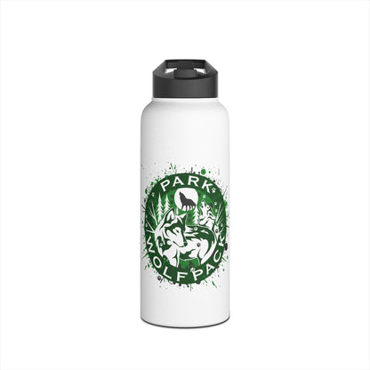Park Cottage Grove Wolfpack Stainless Steel Water Bottle, Motivational Hydration Bottle, Sports Water Bottle, Eco-Friendly Gift, Personalized Travel Mug