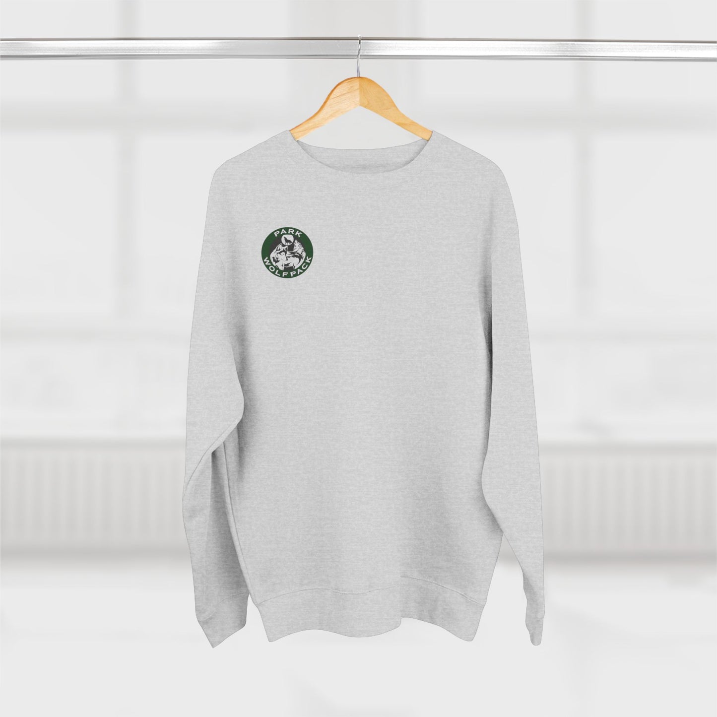 Park Wolfpack Cozy Unisex Crewneck Sweatshirt - Perfect for Casual Outings & Relaxation