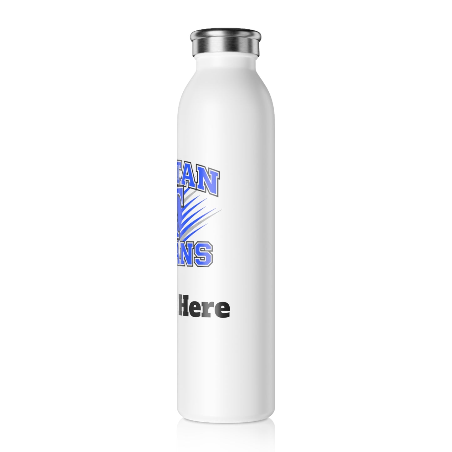 Tartan Titans Slim Water Bottle —  Stainless Insulated Bottle
