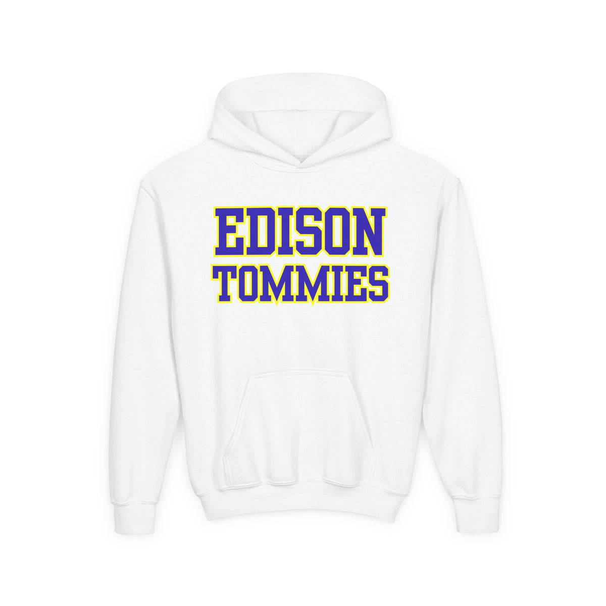 Minneapolis Edison Tommies Youth Hoodie - Fun Sports Design for Young Athletes
