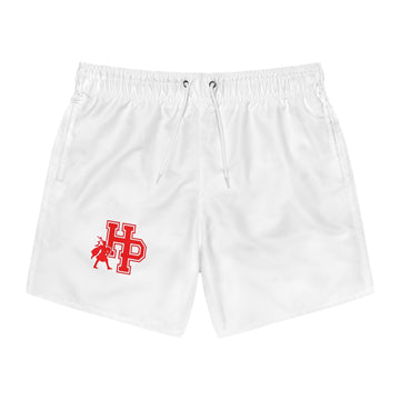 Saint Paul Highland Park Men's Stylish White Swim Trunks