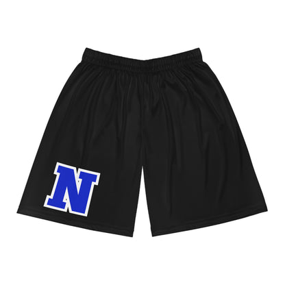 Minneapolis North Polars Black Basketball Shorts - Comfortable Sportswear for Active Lifestyle
