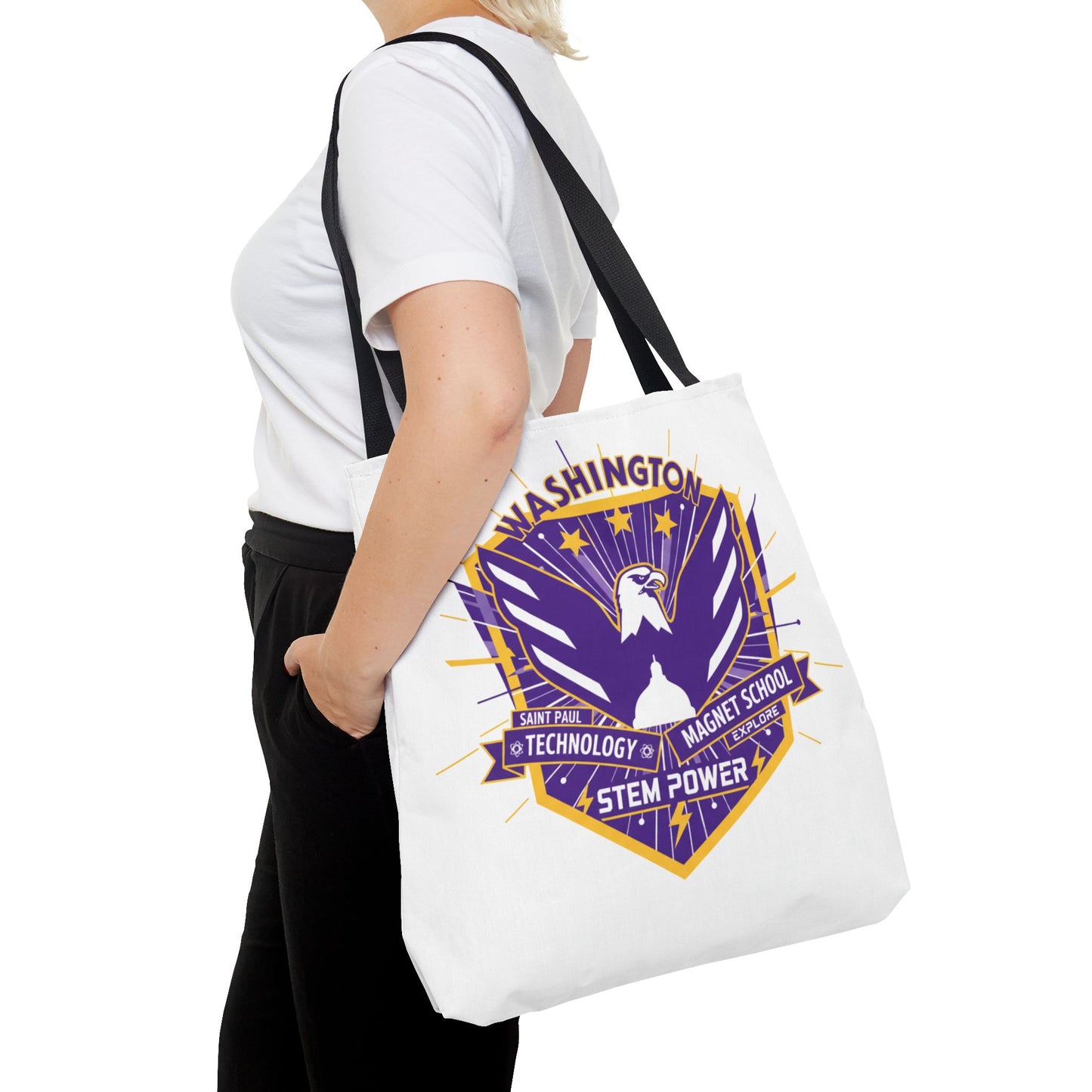 Saint Paul Washington Eagles Tote Bag - Stylish & Functional for Everyday Use