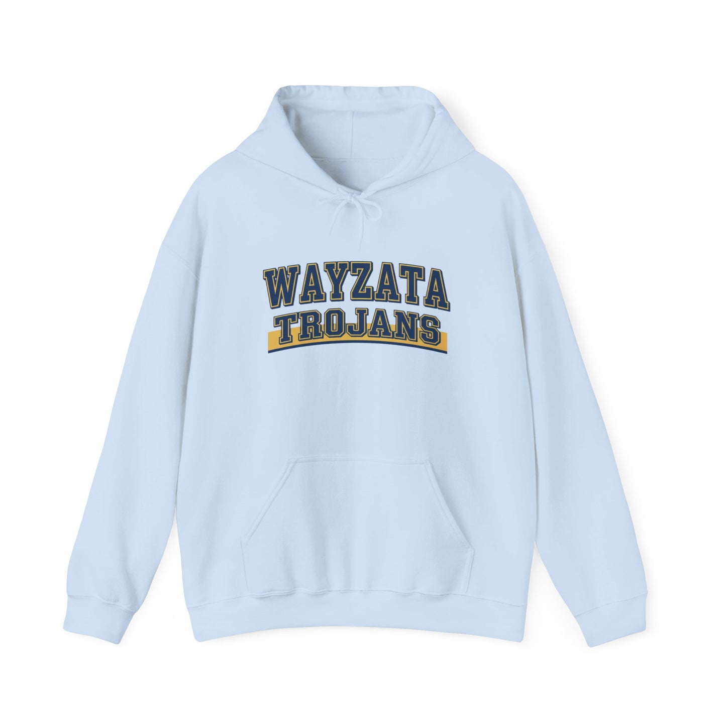 Wayzata Trojans Block Hoodie