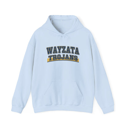 Wayzata Trojans Block Hoodie