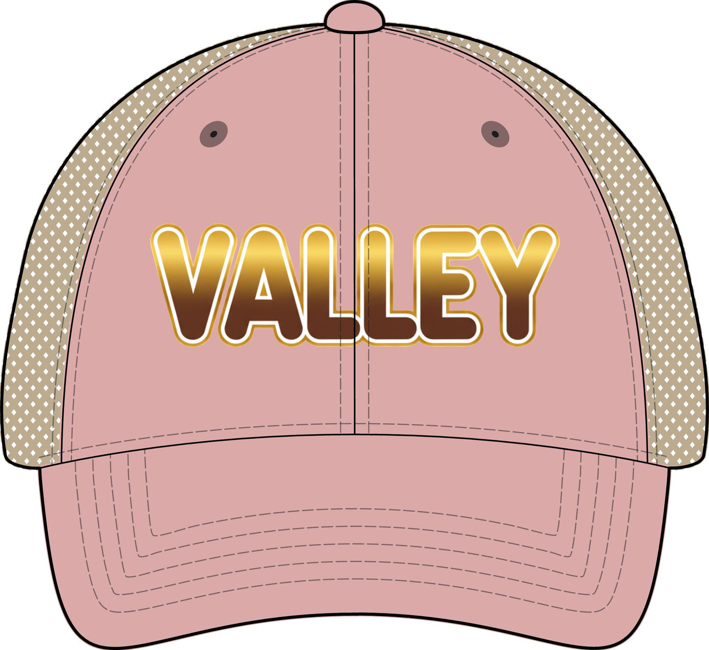 Apple Valley Eagles Women's Washed Mesh-Back Cap
