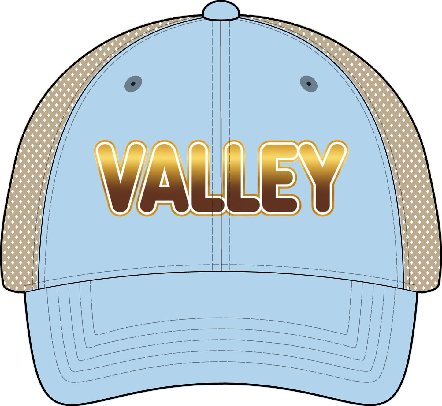Apple Valley Eagles Women's Washed Mesh-Back Cap