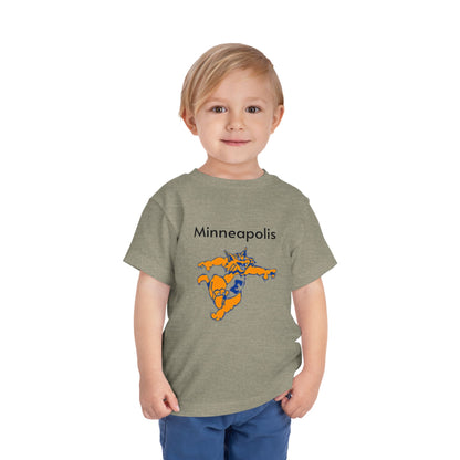 Minneapolis Edison Tommies Playful Toddler Short Sleeve Tee