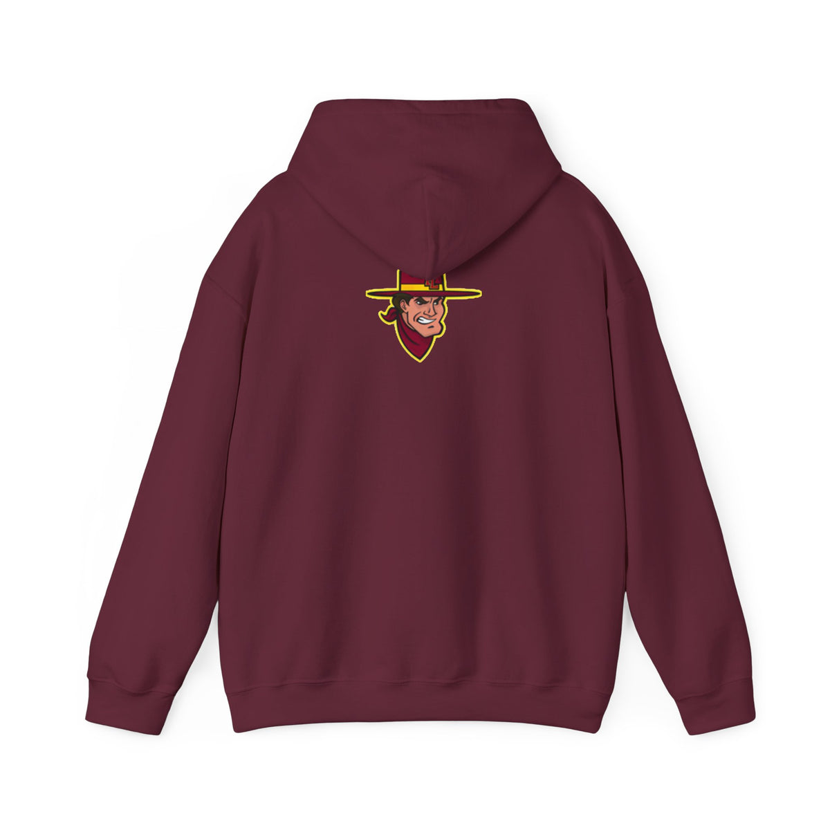 Forest Lake Rangers Hoodie — School Team Spirit Pullover (Front Text & Back Ranger Mascot)