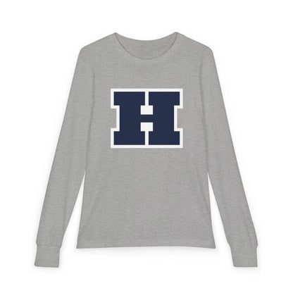 Hudson Raiders Youth H Monogram Long Sleeve Tee