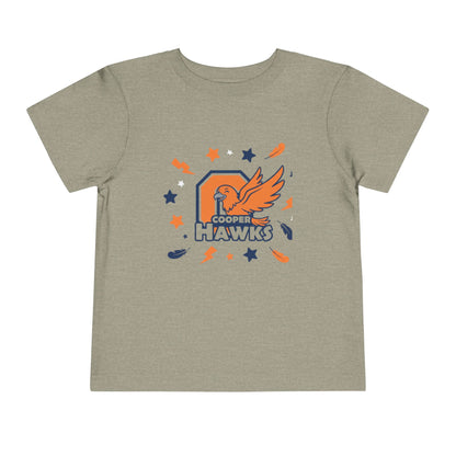Robbinsdale Cooper Hawks Toddler Short Sleeve Tee – Playful & Sporty Shirt for Little Fans