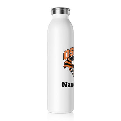Osseo Orioles Slim Water Bottle —  Stainless Insulated Bottle