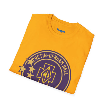 Cretin Derham-Hall Raiders Purple & Gold School Spirit T-Shirt