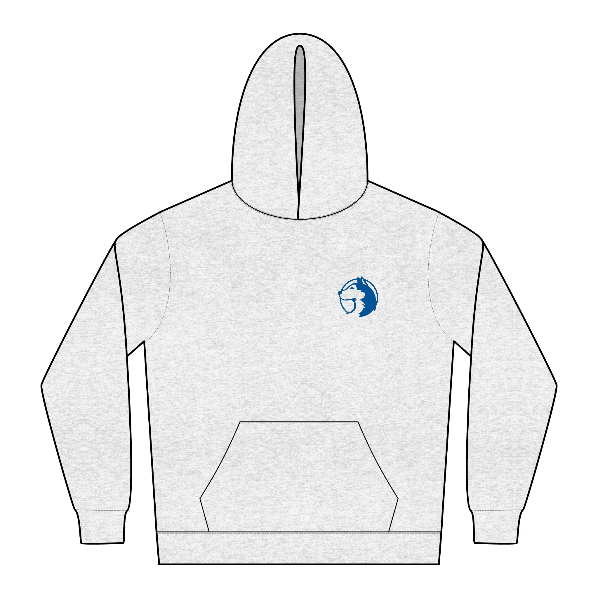 Saint Anthony Huskies  Relaxed Hoodie - Perfect for Casual Outings and Gifts