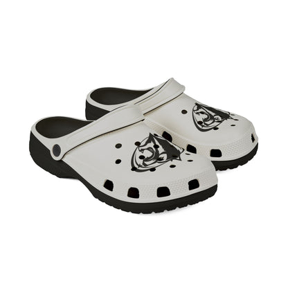 Roseville Raiders EVA Foam Clogs with Wolf Design - Comfortable Summer Footwear