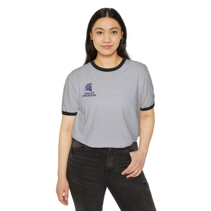 Simley Spartans Ringer Tee