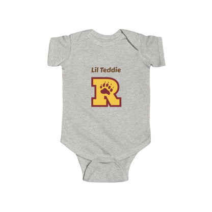 Minneapolis Roosevelt Cute Infant Bodysuit - 'Lil Teddie'  Personalized Baby Outfit