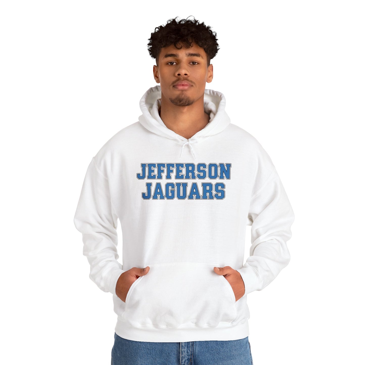 Bloomington Jefferson Jaguars Block Sweatshirt