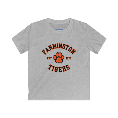 Farmington Tigers Kids T‑Shirt — Youth School Spirit Tee