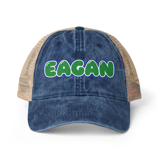 Eagan Wildcats Women's Washed Mesh-Back Cap