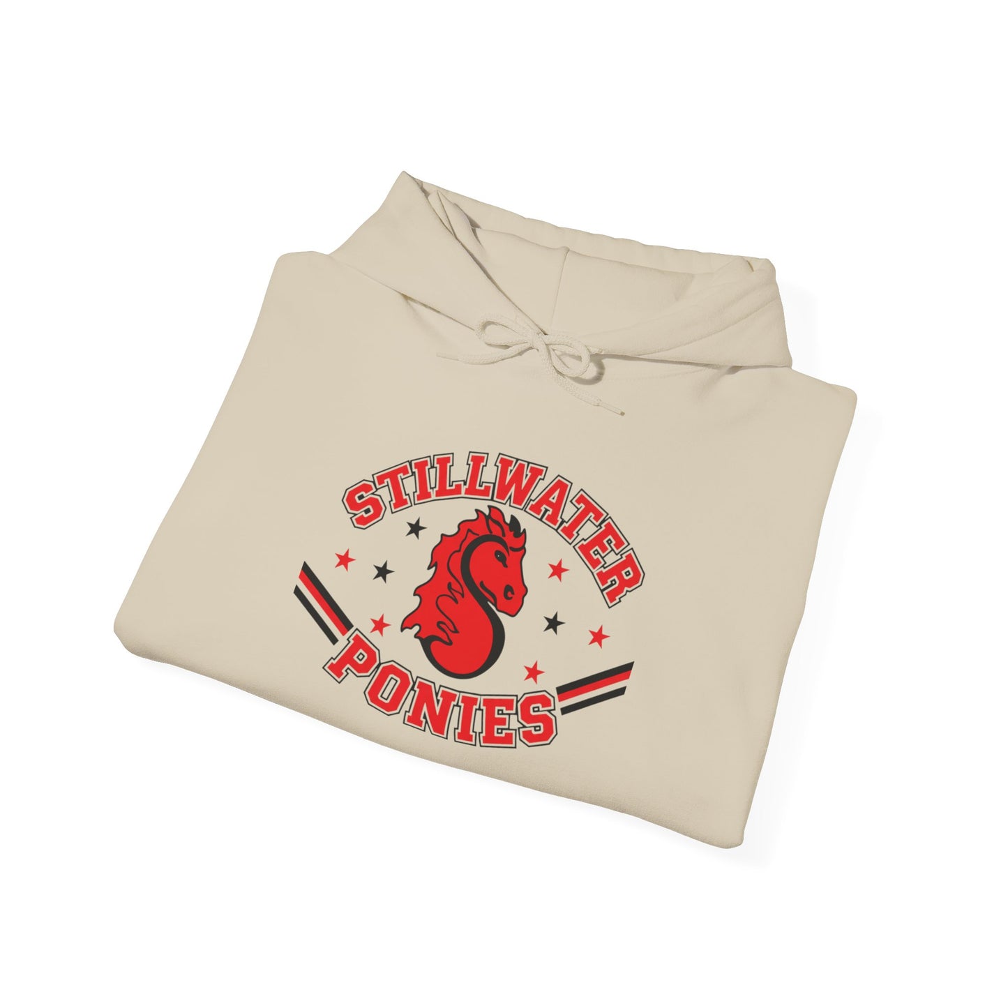 Stillwater Ponies Hoodie — Vintage School Mascot Sweatshirt