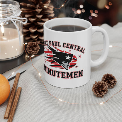 St. Paul Central Minutemen Ceramic Mug - 11oz & 15oz - Perfect for Fans